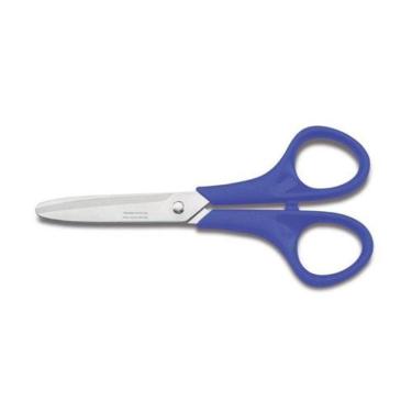 Imagem de Tesoura Escolar Lâmina 4" Azul - Tramontina