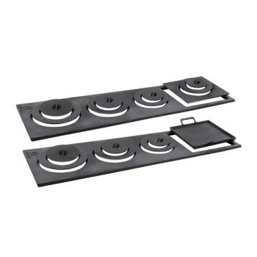 Imagem de Chapa Redução Fogão a Lenha Libaneza 4 Furos com Bifeteira