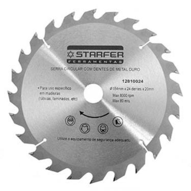 Imagem de Serra Circular Widea 7.1 4 X 20Mm 24 Dentes Para Madeira