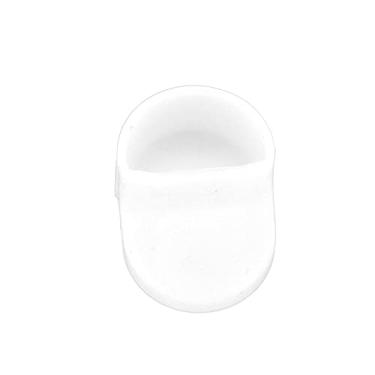Imagem de Protetor traseiro de silicone para ganchos, capa de fivela de manga simples para guarda-lamas traseiro elástico para scooter elétrico profissional para scooter elétrico M365(Branco)