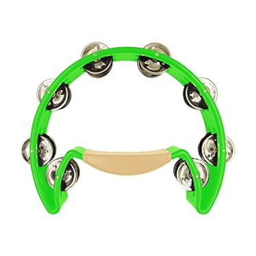 Imagem de Pandeiro Pandeirola Meia Lua Liverpool Neon Profissional