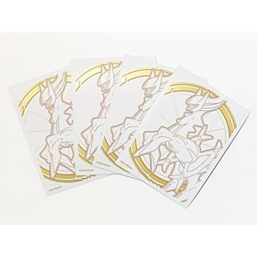 Imagem de Estrelas brilhantes – Arceus – Mangas para cartas Pokémon – Pacote com 65 unidades – Protetor de baralho – Caixa Elite Trainer exclusiva