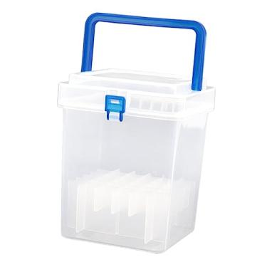 Imagem de Estojo para caneta marcadora titular caneta marcadora organizadora caixa portátil caneta marcadora caixa de armazenamento, 36 slots