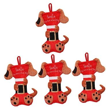 Imagem de Abaodam 4 Pçs Ossos Meia De Natal Osso De Cachorro Meia De Natal Lareira Meias Penduradas Meias De Natal Forma De Osso Saco Bonito Decoração De Natal Decorações De Casa Para Casa Alces