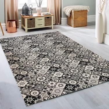 Imagem de Tapete Antiderrapante para Sala Grande Luxuoso (1,35 X 2,50 m, AZULEJO)