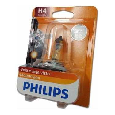 Imagem de Lampada Farol H4 12V 35/35W Motovision Philips