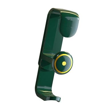 Imagem de Gancho para Rack de Lavatório, Estável, Multiuso, Compacto, Sem Furos, Compacto, Montado na Parede, Ganchos de Toalha, Escaláveis, Resistente, para Banheiro (Verde)