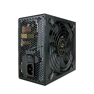 Imagem de Fonte 600w C3Tech ATX Gamer PS-G600B Preto - Potência 600W Cooler 120mm Silêncioso Compatível com AMD/Intel Selo 80Plus Bronze Proteção contra Curto Circuito Bivolt Automáico 115/230V PFC Ativo