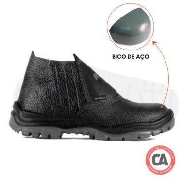 Botas bico de aço hot sale bem confortável para trabalho