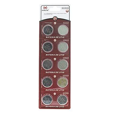 Imagem de BATERIA BOTAO MOX MO-CR2450 (CARTELA C/ 10 PCS)