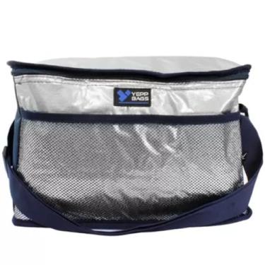 Imagem de Bolsa Térmica P M G Multiuso Feminino Masculino 7L 15L 24L Yepp LAN11023 (Azul, G - 24 Litros)