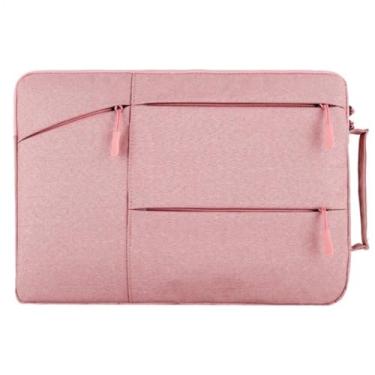 Imagem de Pasta Notebook 13.3/15.6 Polegadas Bolsa Case Capa Laptop Impermeável (Rosa, 15.6)