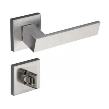 Imagem de Fechadura Beethoven Cromo Acetinado Banheiro - Pado