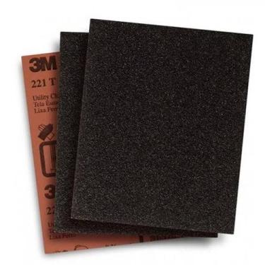 Imagem de Kit com 10 lixa ferro 180 - 3m, Sem Variação