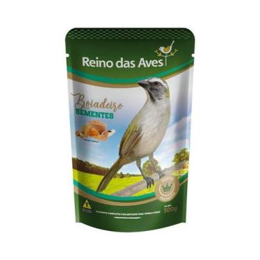 Imagem de Ração Reino das Aves Boiadeiro Sementes para Pássaros - 500g