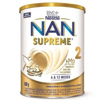 Imagem de Fórmula Infantil Nan Supreme 2 800g, 800g, Leite