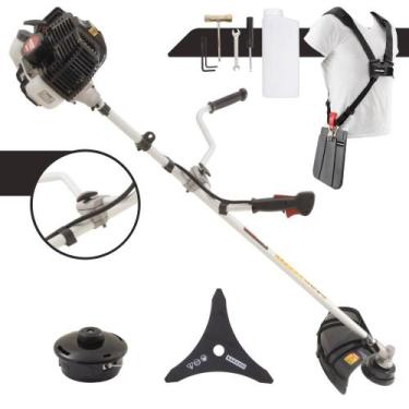 Imagem de Máquina de Cortar Grama Á Gasolina Kawashima KW43-LE 2T 43cc 1,7HP Roç