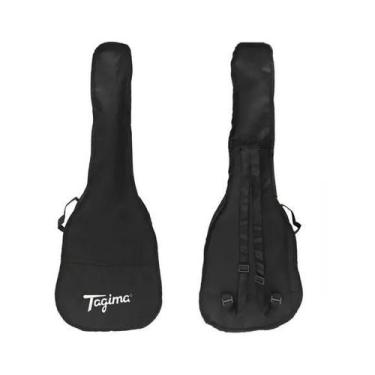 Imagem de Capa p/ violão clássico simples "tagima" com alças e bolso