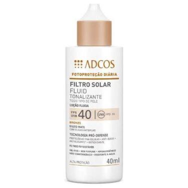 Imagem de Protetor Solar Fluid Fps 40 Alta Proteção Bronze 40ml  - Adcos