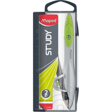 Imagem de Compasso STUDY com Lápis - Estojo Funcional com 2 ITENS - Maped