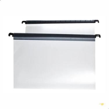 Imagem de Pasta Suspensa Organizadora A4 Cristal Plastico - Polibras