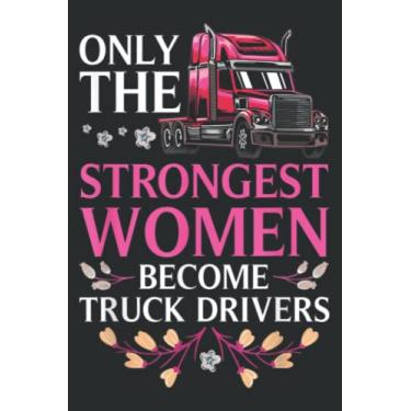 Imagem de Funny Truck Driver for Women Girls Lorry Cab Female Driving: Papercode Lined Journal Notebook - 6 x 9 Inch, 110 Page Notebooks for Work, Writing, Note ... Cover College Ruled Journal for Men and Women