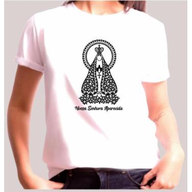 Imagem de Camiseta Adulto Nossa Senhora AParecida Est. 30 - ZLprint, P