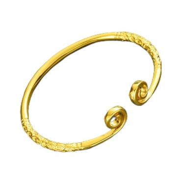 Imagem de Anéis ajustáveis de abertura Monkey King Bar Golden Hoop Ring Cosplay Joias vintage