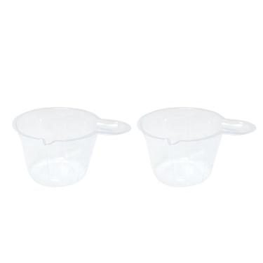 Imagem de Pro Bamboo Kitchen Copos dispensadores de plástico descartáveis, 150 peças, copos transparentes para urina para coleta de urina, testes de gravidez, testes de pH para tintas de aquarela e tintas de