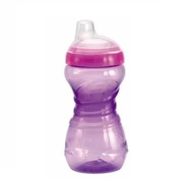 Imagem de Copo De Treinamento Fun 330ml Flip Top Rosa - Kuka