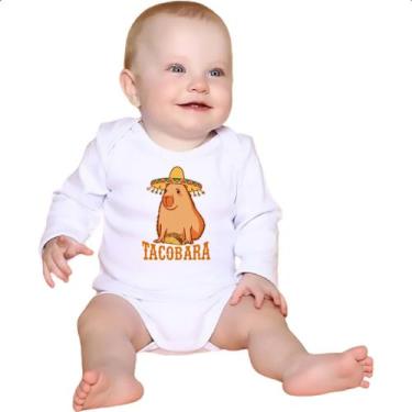 Imagem de Body intantil Tacobara capivara - Alearts, M
