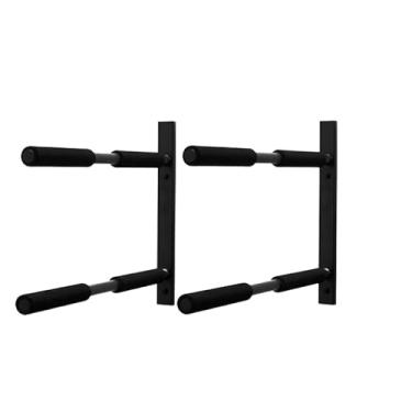 Imagem de Surfboard Storage Rack Hold 2 Surfboards, Sups, Paddle Boards Metal Wall Mount Rack 2 Level Display Surf Rack Home and Garage Storage Mount