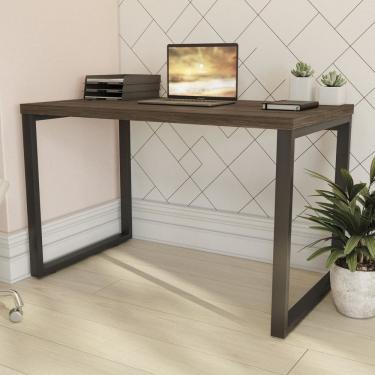 Imagem de Mesa para Escritório Secretária 120cm Office Carvalho/Munique