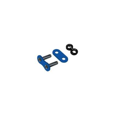 Imagem de RK Racing Chain BB520ZXW-RL Elo de conexão tipo rebite azul
