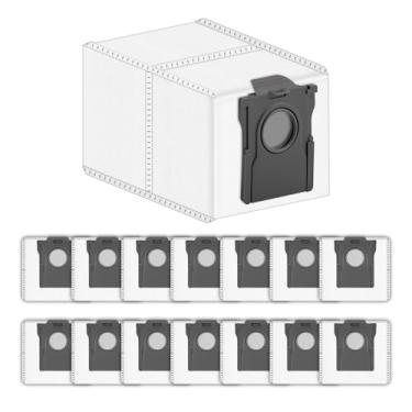 Imagem de (Pacote com 15) Sacos de pó de substituição X40 Ultra compatíveis com Dreame X40/ X40 Pro/X40 Ultra/X30 Pro Ultra/X30 Pro Plus/ L10s Pro Ultra/L10s Ultra Gen 2 Robot Vacuum, kit de acessórios sacos de