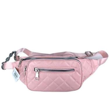 Imagem de Bolsa Pochete Feminina Moda Blogueira Estilosa Com Corrente - LF PRESE