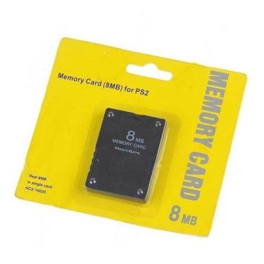 Imagem de Memory Card 8mb Playstation 2 Ps2 Cartão De Memória