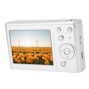 Imagem de Câmera Digital 4K para Fotografia, Câmera Vlogging de 50 MP Com Zoom 16x, Câmeras Compactas Anti-vibração de 2,8 Polegadas Com Foco Automático e Luz de Preenchimento para Retrato