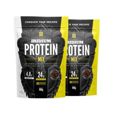 Imagem de Kit 2x Iridium Whey Protein Mix 900g - Iridium Labs, Chocolate