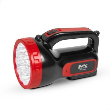 Imagem de Lanterna Farolete 18 Leds Recarregável, Bateria 900mAh, Alta Duração, 