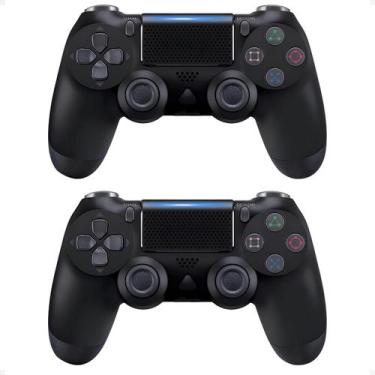 Imagem de Kit 2 Controles wireless compatível consoles, PC, Smart TV, celulares,