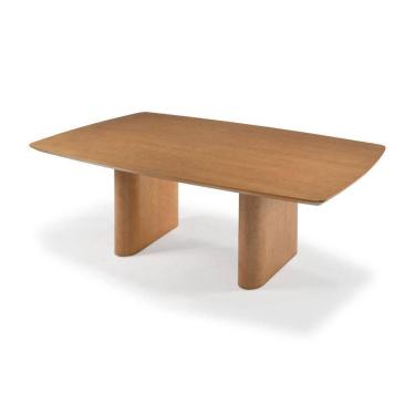 Imagem de Mesa De Jantar Havona Tampo Barril Madeira Tauari 1,80x1,00