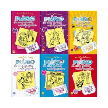 Imagem de Kit Diário de uma garota nada popular volumes 1 ao 6 - Capa dura - Vér