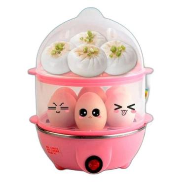 Imagem de Máquina De Cozinhar Ovos A Vapor Limpeza Fácil E Rápida - Bivolt