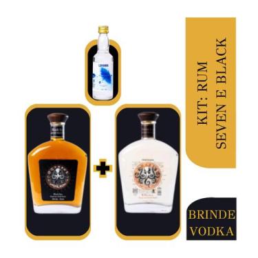 Imagem de Kit Promocional - Rum Black Sea + Seven Seas - Vodka de brinde - Maste