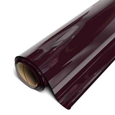 Imagem de Rolo Siser EasyWeed HTV de 38 x 1,5 m – Vinil de transferência de calor, Maroon, 15 Inches by 12 Inches - 5ft Roll, 1