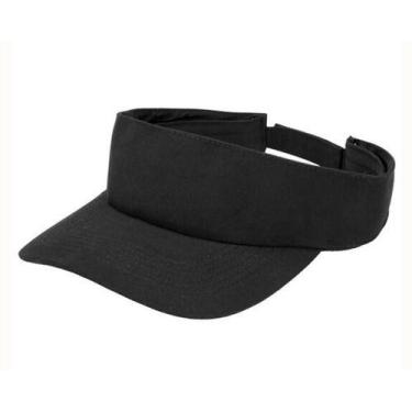 Imagem de 2 Uni Viseira Boné Sombreiro Lisa Basica Preto, Coloridas - Mrvendas, 