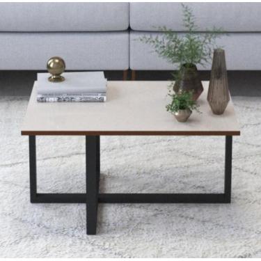 Imagem de Mesa Retangular de Centro - Reevall, Branco