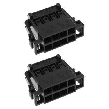 Imagem de The Lord of the Tools Conector elétrico de contato de luz traseira de carro de 8 pinos 2 peças 12527519956 compatível com BMW 3er E46