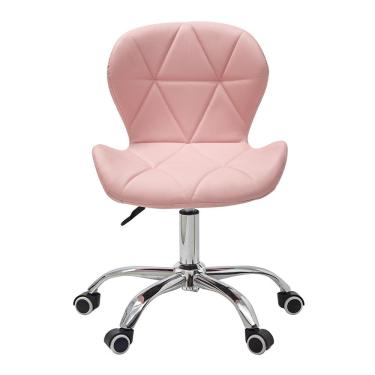 Imagem de Cadeira Office Conthey Slim Altura Ajustável Base Giratória Revestimento Sintético 